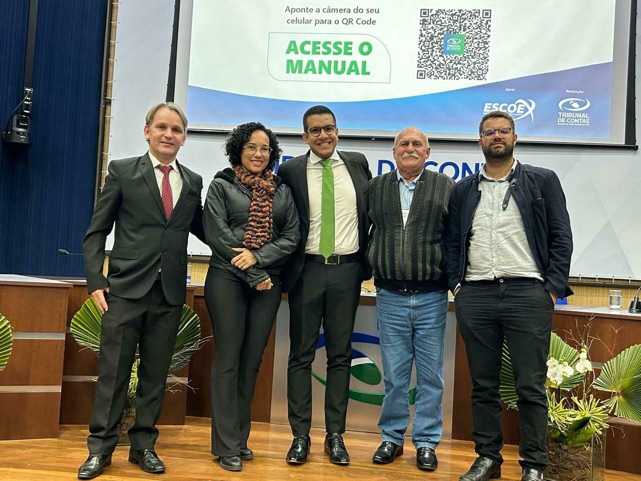 Imagem de compartilhamento para o artigo Prefeito de Figueirão participa de evento no Tribunal de Contas de MS da MS Todo dia